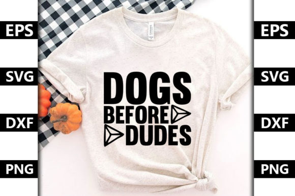 Funny Mom Quote SVG Design: Dogs Before Dudes Review
