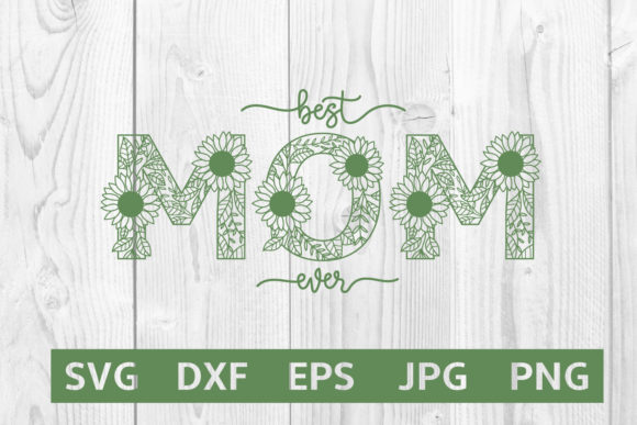 Review: Mom Sunflower SVG for Mother's Day Embroidery